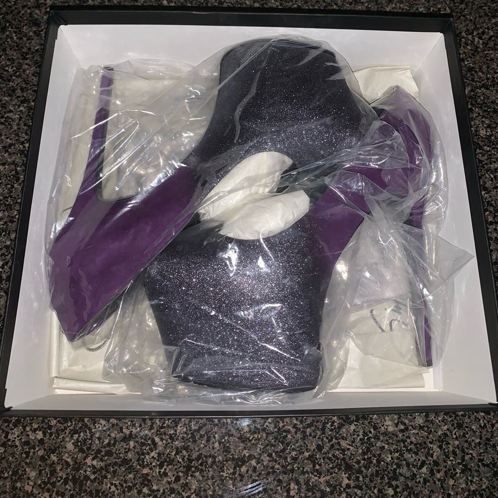 Guiseppe Zanotti Monitor Viola Shoes